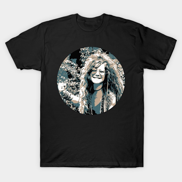 Janis Joplin 1 T-Shirt by big_owl